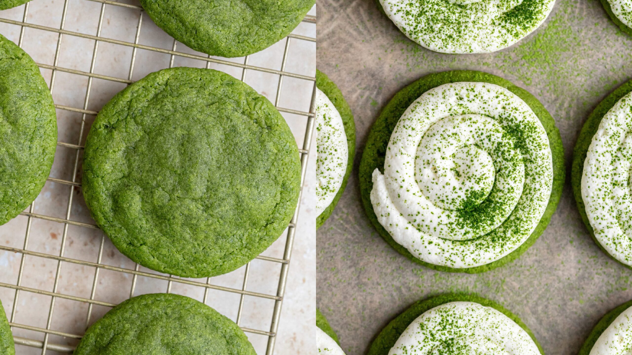 Matcha Latte Cookies