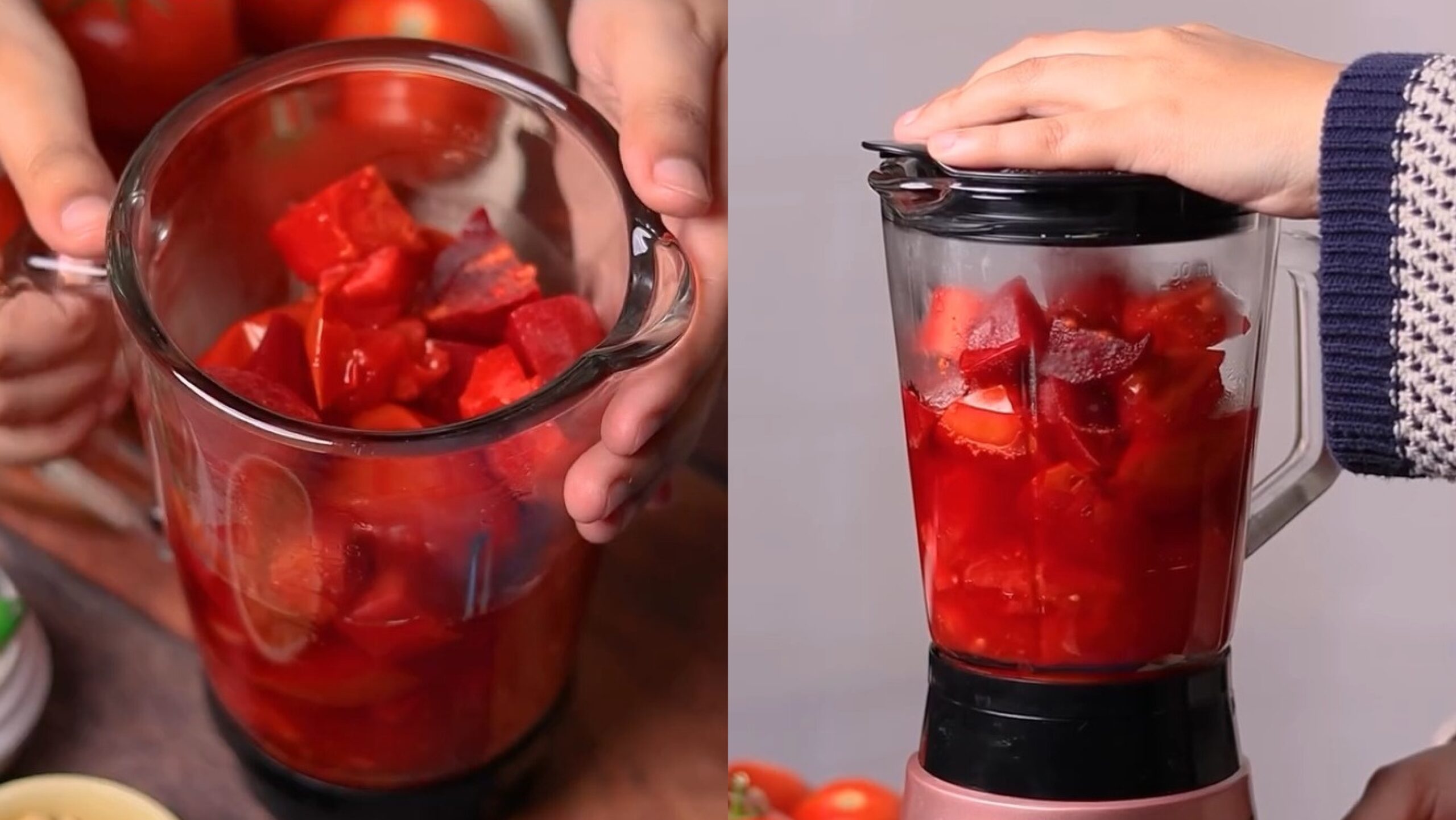 Tomato, Beetroot and Carrot Soup