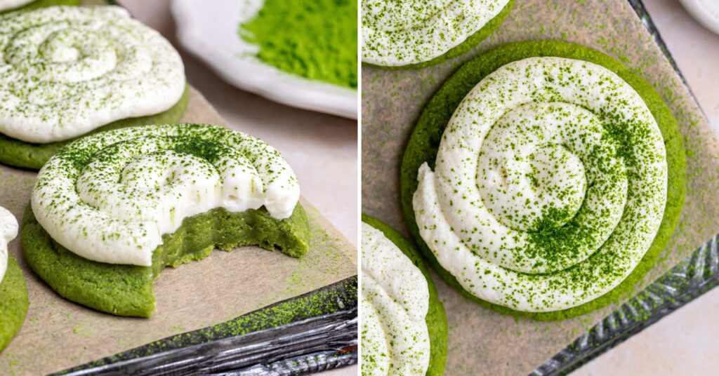 Matcha Latte Cookies